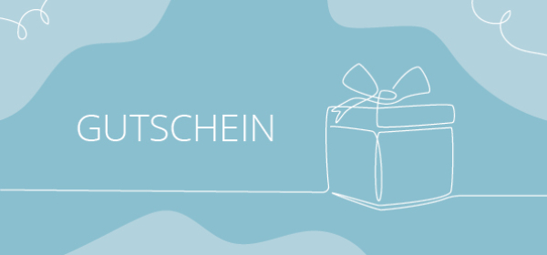 Dermokosmetik24 Gutschein "Papier" - Geschenk blau